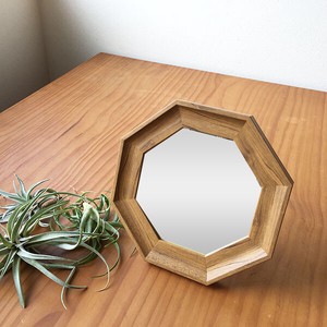 Good Luck Octagon Mirror Stand Alone Mirror Wall Mirror Made in Japan