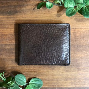 Bifold Wallet Cattle Leather 2-colors