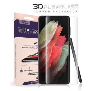 Galaxy S21 Ultra 3D FLEX GLASS フルカバー保護フィルム