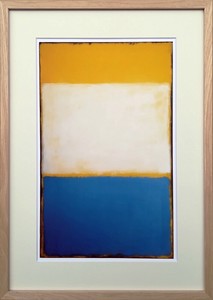 アートフレーム　 マーク・ロスコ Mark Rothko Yellow, White, Blue Over Yellow on Gray, 1954