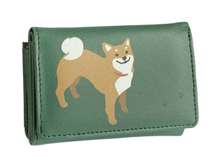 Trifold Wallet Shiba Dog Dog