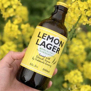 レモンラガ−瓶　【クラフトビール　女性　人気　レストラン　北海道　フルーツビール　甘くない　話題】