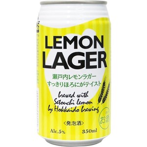 レモンラガ−缶　【クラフトビール　女性　人気　レストラン　北海道　フルーツビール　甘くない　話題】