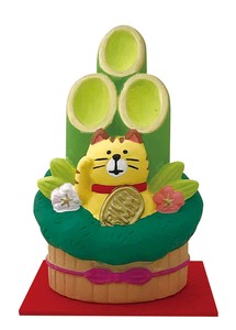 Ornament concombre Zodiac Decoration Daikoku Welcome cat Cat
