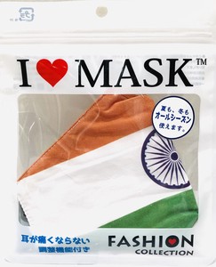 国旗マスク　インド　India