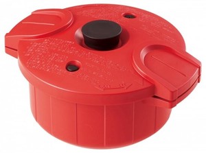 Heating Container/Steamer Red