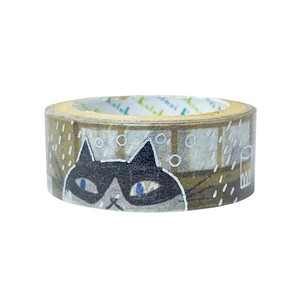 Washi Tape Cat Glitter Washi Tape Foil Stamping Made in Japan