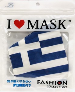 国旗マスク　ギリシャ　Greece