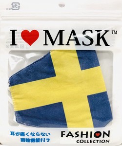 国旗マスク　スウェーデン　Sweden