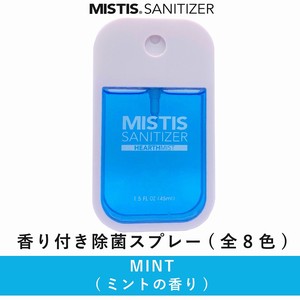 【45ml/日本製】香り付アルコール除菌スプレー　ミントの香り