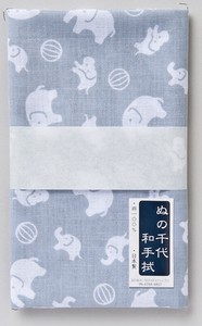 Tenugui Towel Elephant