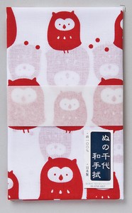 日式手巾 猫头鹰