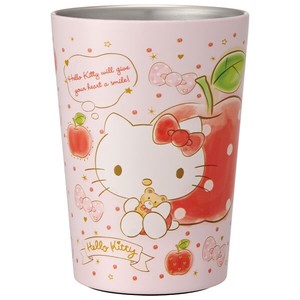 Convenience Store Coffee Stainless Tumbler Size M 400 ml Hello Kitty Happiness Girl