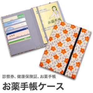 Medicine Notebook Card Case Orange Series