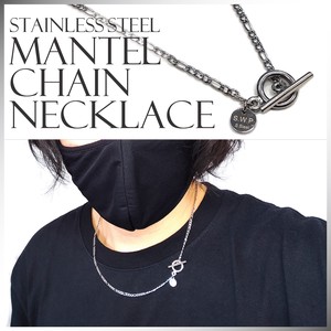 Stainless Steel Chain Necklace Ladies' Men's Simple