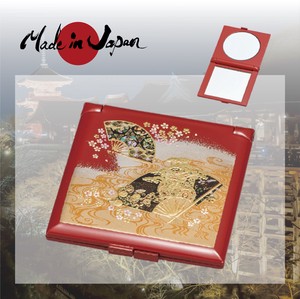 Japanese traditional craft / KYOMIYABI Portable Mirror