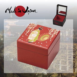 Japanese traditional craft / MAIKO Jewelry box (S)