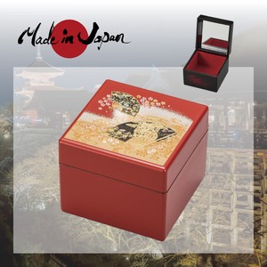 Japanese traditional craft / KYOMIYABI Jewelry box (S)