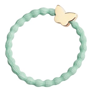 【ByEloise】Gold Butterfly Mint 蝶 ヘアゴム ヘアアクセサリー ブレスレット