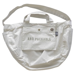 [Packable] Circle Bag White