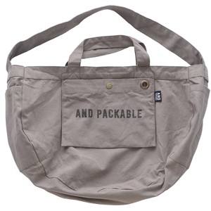[Packable] Circle Bag Grege