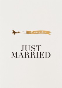 Greeting Card Just Married