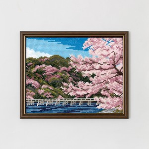 COSMO（コスモ) 　めぐる季節と日本の風景 渡月橋と桜