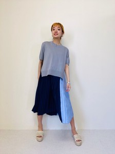 Casual Dresse Pleated Knitted
