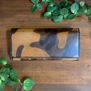 Long Wallet Cattle Leather Pudding