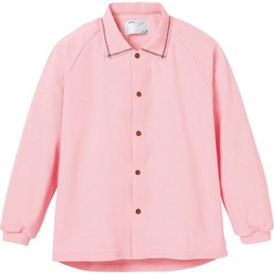 日本エンゼル 5585-A サニーポロシャツ（長袖）S／ピンク