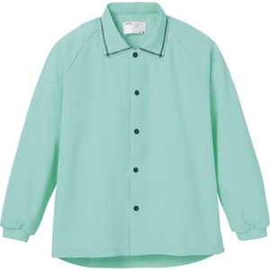 日本エンゼル 5585-A サニーポロシャツ（長袖）L／グリーン