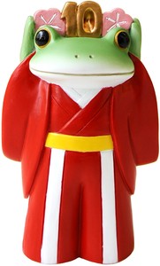 动物摆饰 Copeau 10周年纪念 青蛙 吉祥物