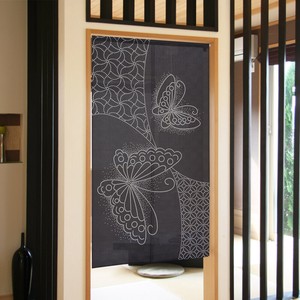 Japanese Noren Curtain Butterfly 85 x 150cm Made in Japan