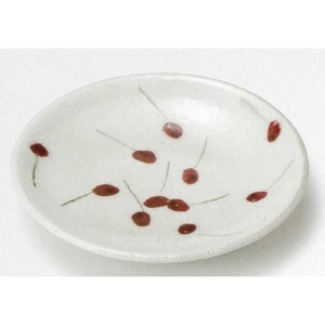 SHIGARAKI Ware HECHIMON Cherries 1 9cm Plate