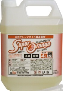 UYEKI　スーパーオレンジ消臭除菌泡N業務用　4L