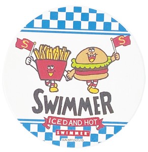SWIMMER Water Absorption Coaster FOOD