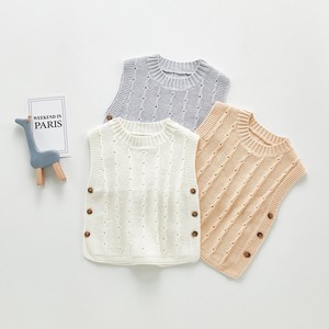 Kids' Sweater/Knitwear Sleeveless