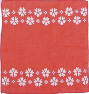 Made in Japan Brilliant Imabari Iroha Sakura Towel Handkerchief