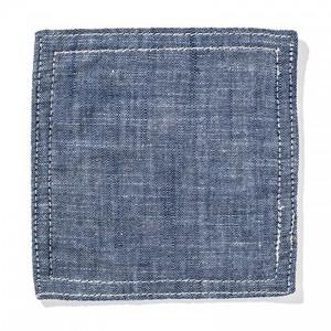 Coaster / Chambray NAVY　コースター