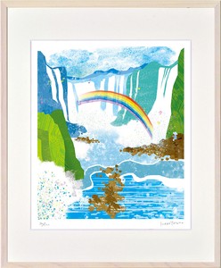 アートパネル はり たつお イグアスの滝(ブラジル)(C1151)