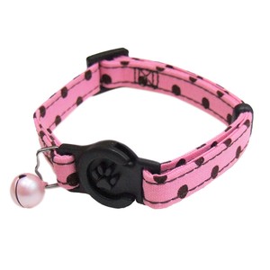 Dog Collar Brown Pink