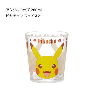 Acrylic Cup Pokemon Pikachu Face SKATER KS A4