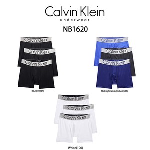 Calvin Klein(カルバンクライン)ボクサーパンツ 3枚セット スティールマイクロ NB1620