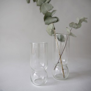 17cm Glass Flower Vase