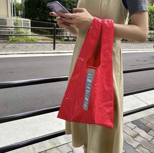 [新商品]PE "marche bag" /pink/エコバッグ　マルシェバッグ　アウトドア/マイバッグ/お買い物バッグ