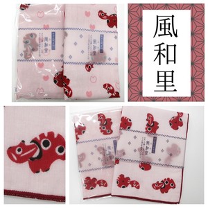 Topic Gauze Towel Tenugui (Japanese Hand Towels) Gauze Mini Towel Made in Japan