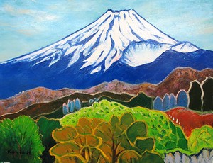 艺术相框 富士山