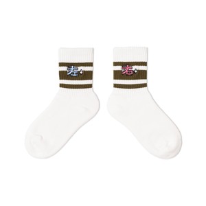 nego socks 刺繍ラインソックス 日本製