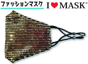 ファッションマスク (I LOVE MASK MS-001GLD)