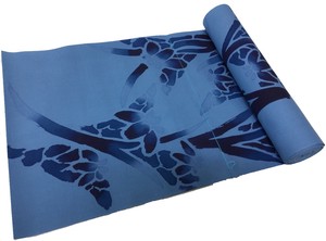 Made in Japan Yukata Fabric Iris Asagi Cobalt Blur